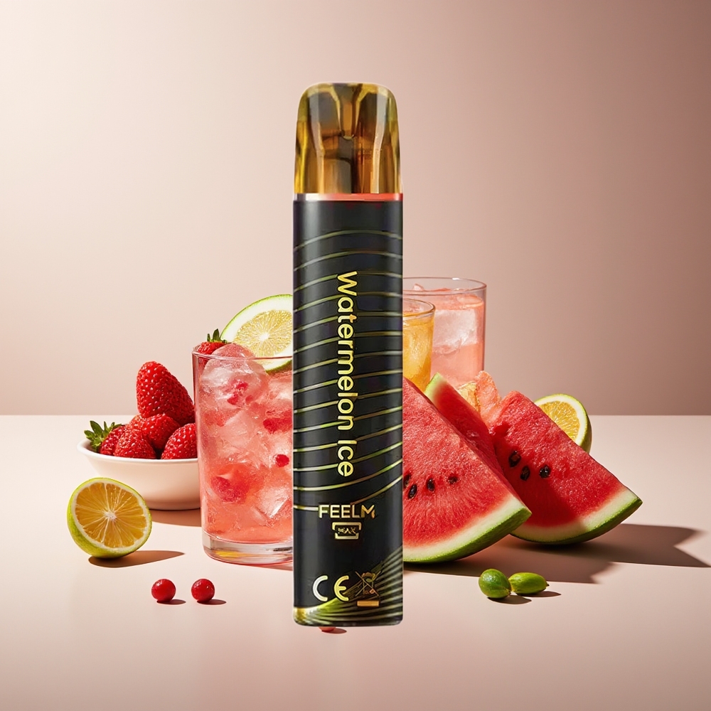 JNR Black&Golden 800 Puffs Sin Carga 2ml 2% Nicotina Sandía Helada