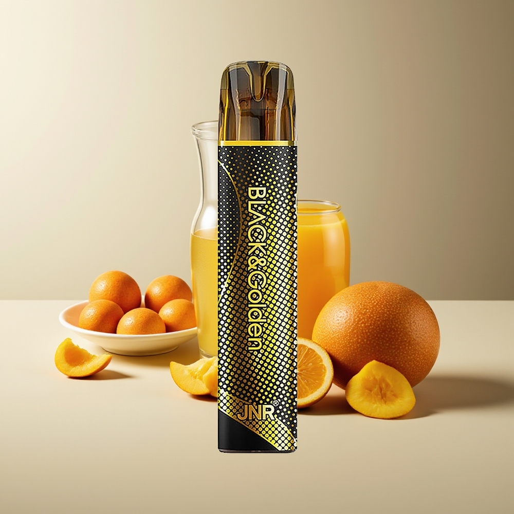 JNR Black&Golden 800 Puffs Sin Carga 550mAh Triple Mango