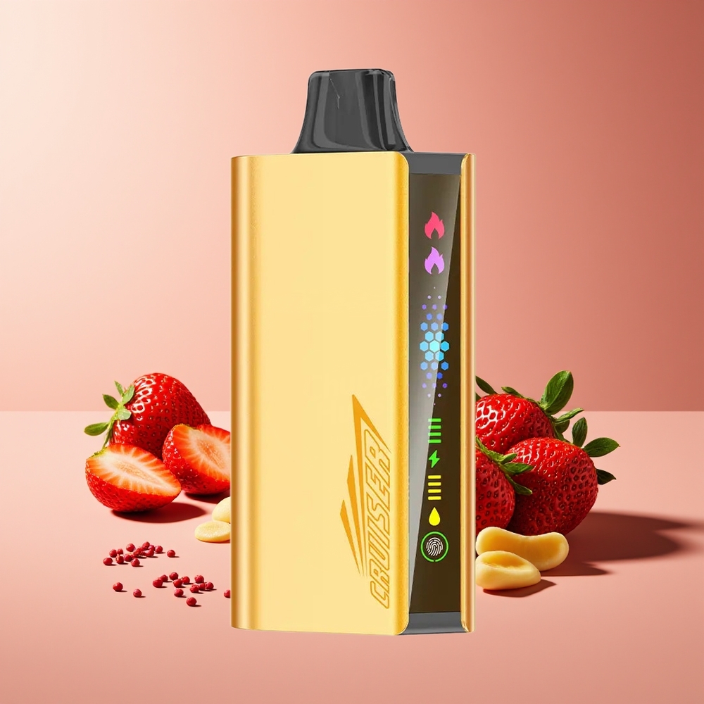 JNR Cruiser 12000 Chupadas Vape Desechable Sin Carga Chupa Chups Fresa