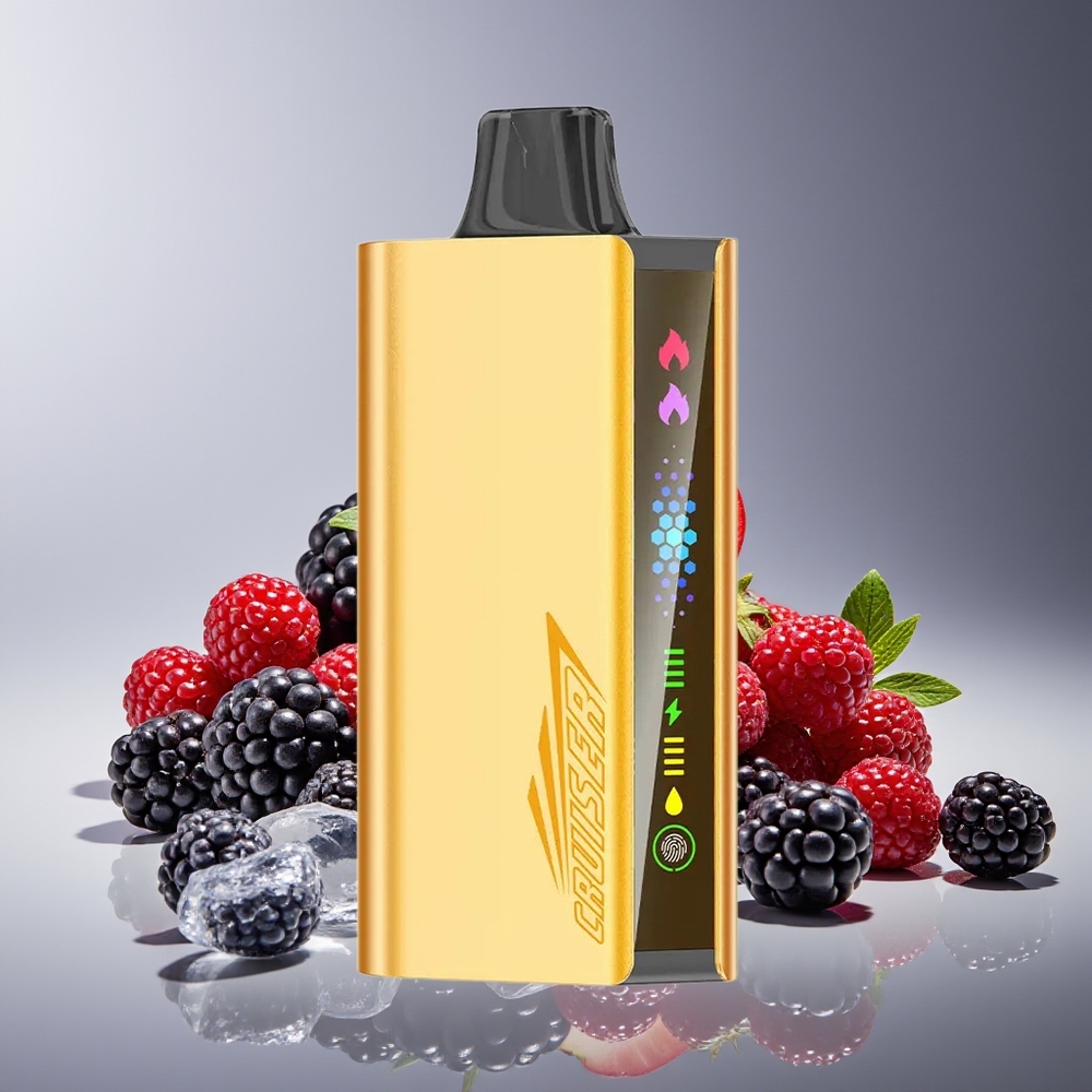 JNR Cruiser 12000 Puffs Sin Carga Vape Desechable Zarzamora Helada
