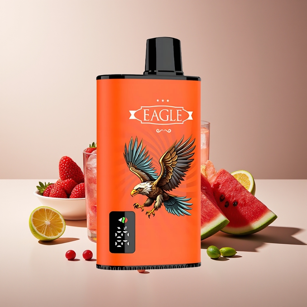 JNR EAGLE Smart 23000 Puffs Pantalla Digital Bobina Malla 1.0ohm Aire Ajustable Sandía Helada