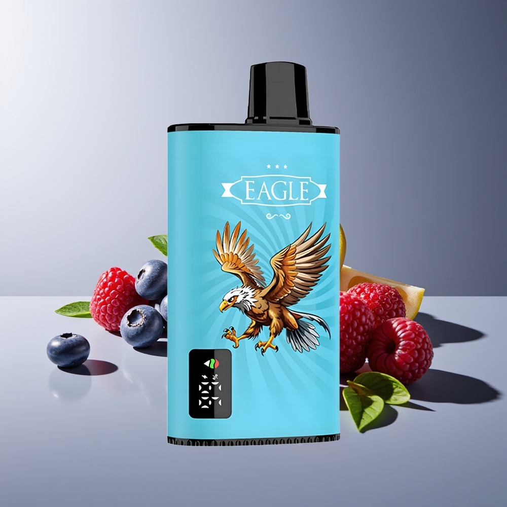 JNR EAGLE Smart 23000 Puffs Pantalla Digital Tipo-C Arándano Agrio Frambuesa
