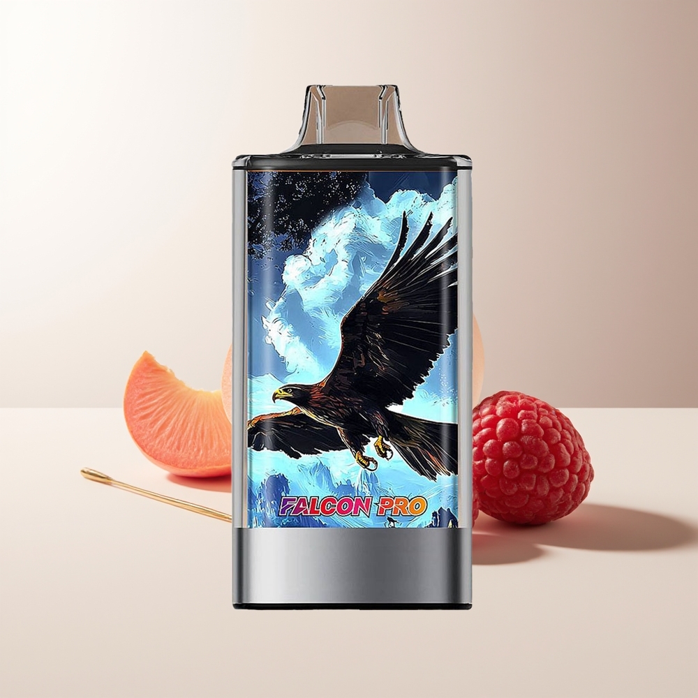 JNR Falcon Pro 28000 30ml 950mAh MTL Doble Malla Melocotón Blanco Frambuesa
