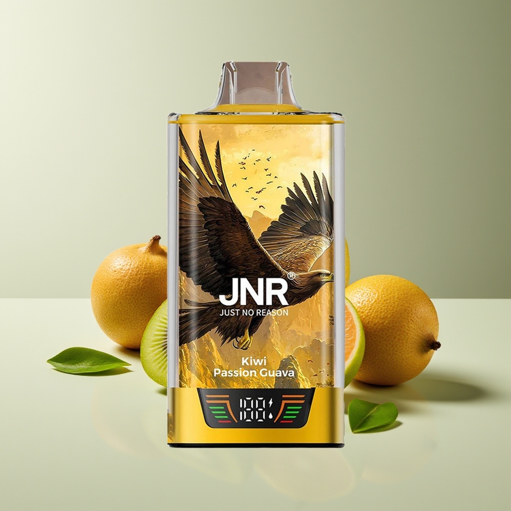 JNR Falcon Pro 28000 Boquillas 30ml Carga Dual Kiwi Pasión Guayaba