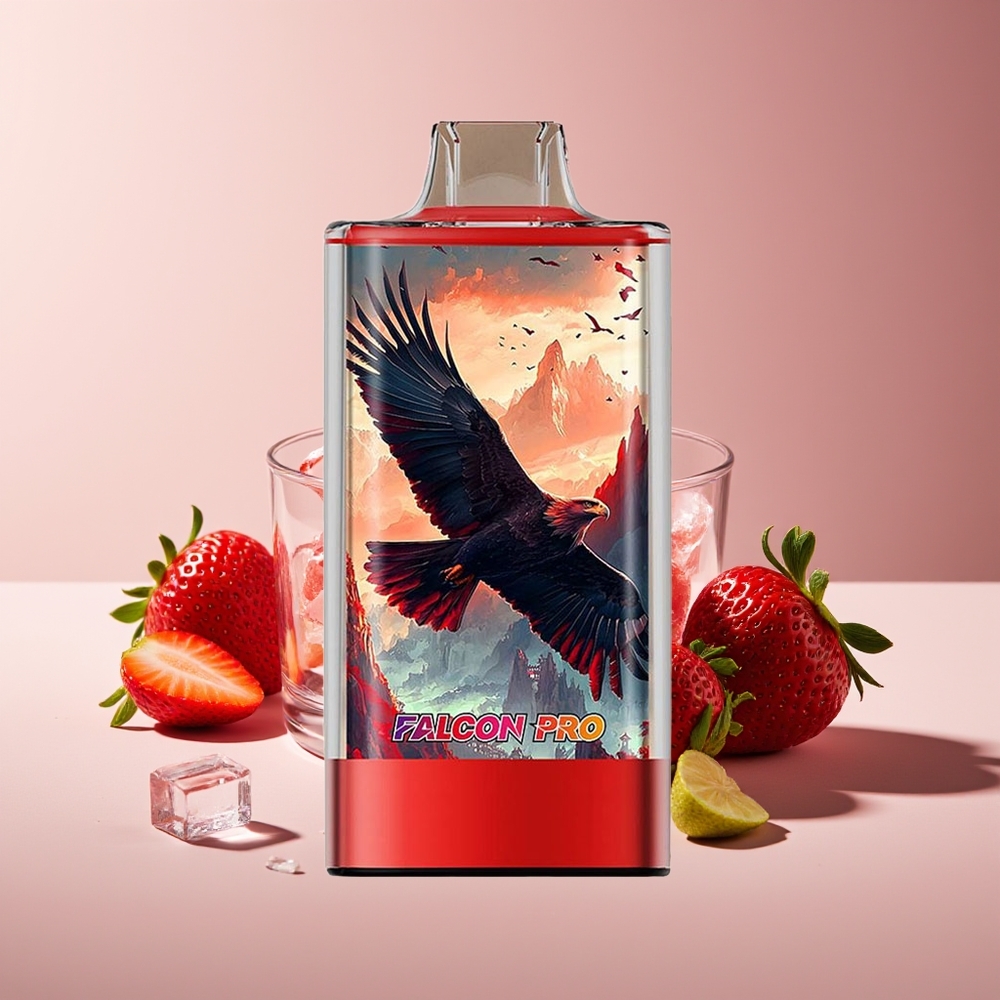 JNR Falcon Pro 28000 Disposable Vape 30ml 950mAh 5% Nicotina Fresa Hielo