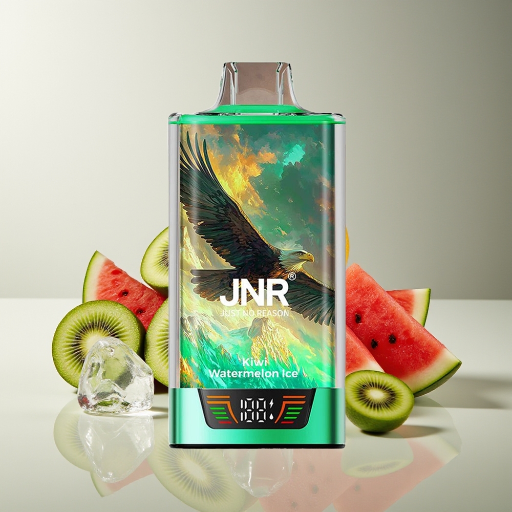 JNR Falcon Pro 28000 Disposable Vape 30ml 950mAh MTL Kiwi Sandía Hielo