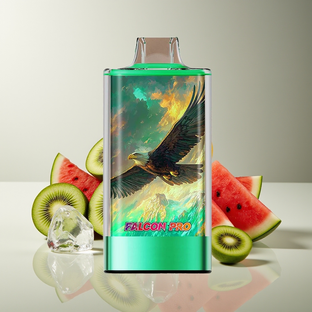 JNR Falcon Pro 28000 Disposable Vape 30ml 950mAh MTL Kiwi Sandía Hielo