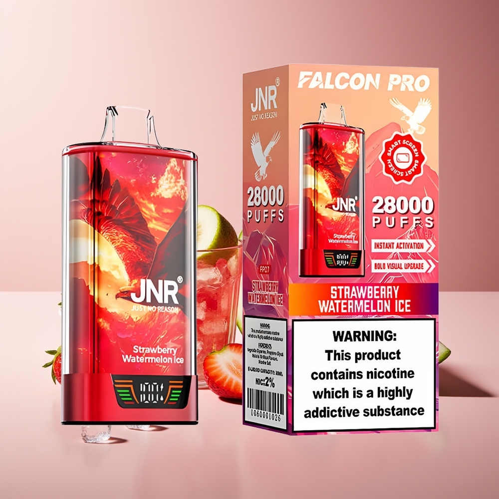 JNR Falcon Pro 28000 Disposable Vape Fresa Sandía Hielo