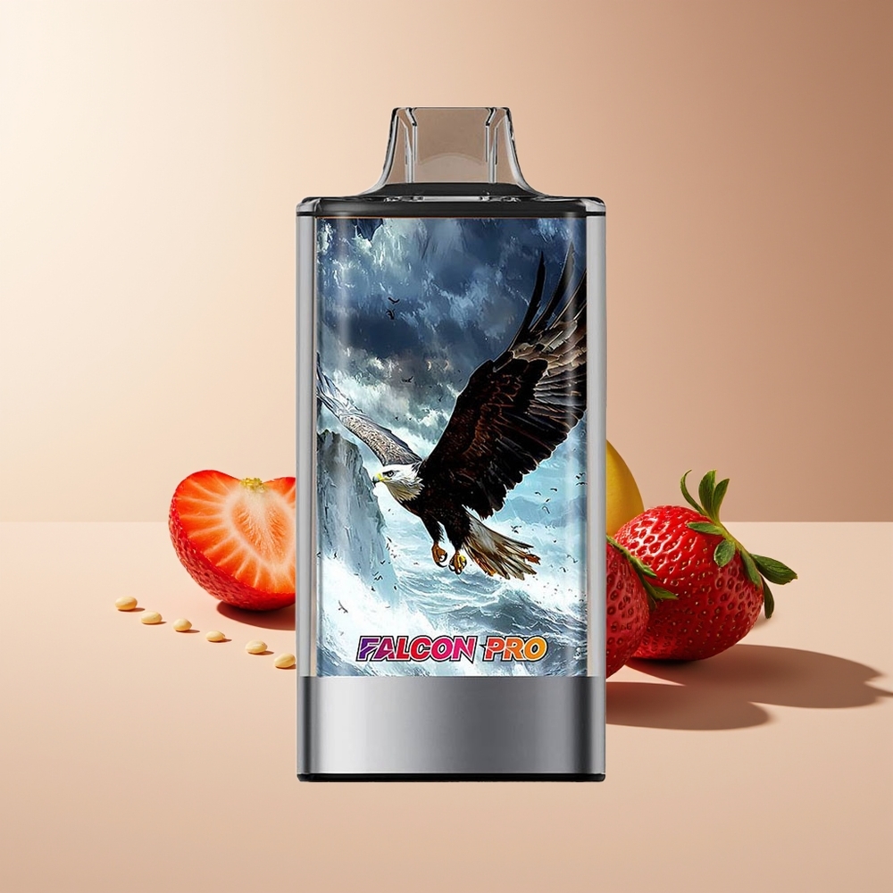 JNR Falcon Pro 28000 MTL Doble Malla 30ml Fresa Plátano