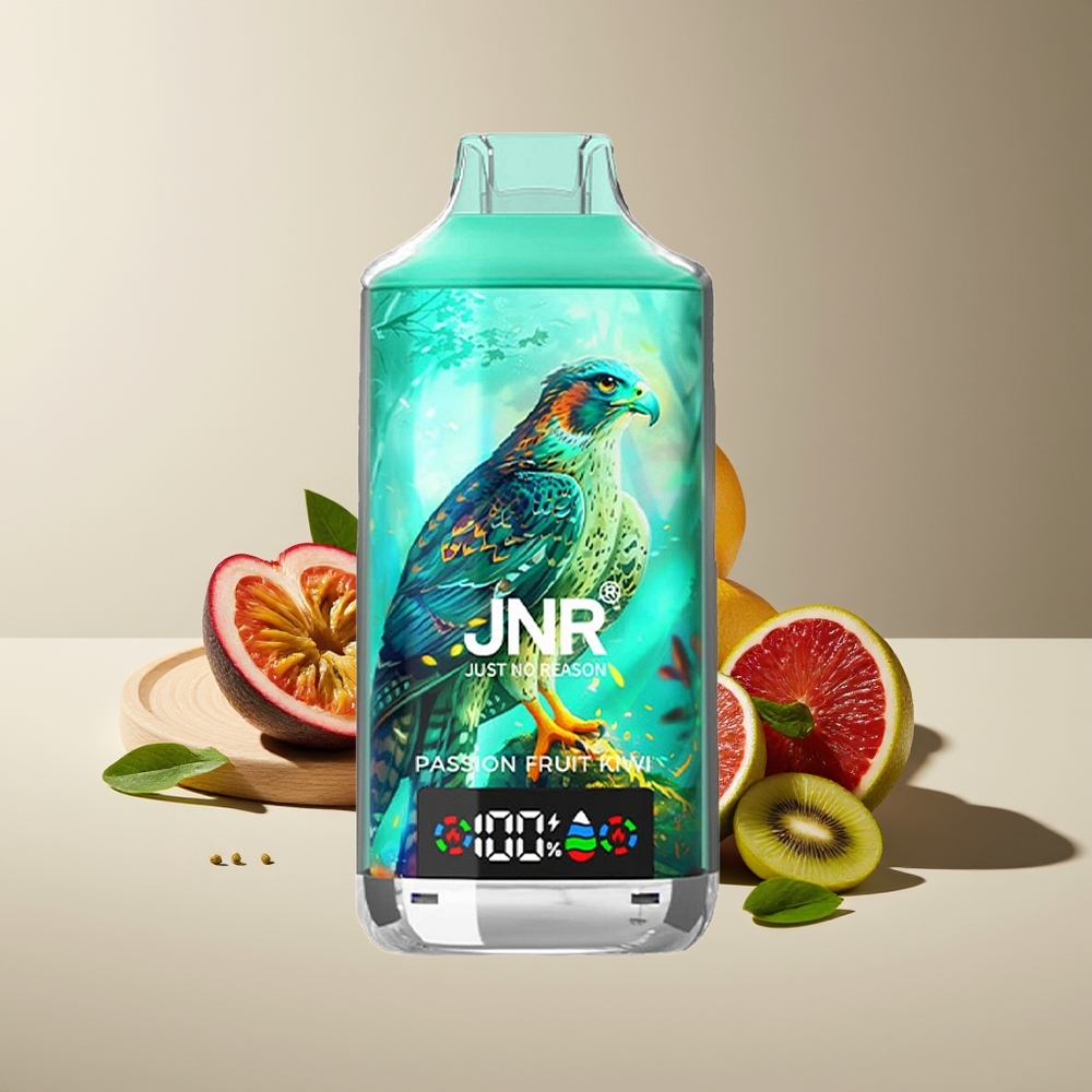 JNR Falcon X 18000 Puffs 750mAh 24ml Doble Malla Fruta de la Pasión Kiwi