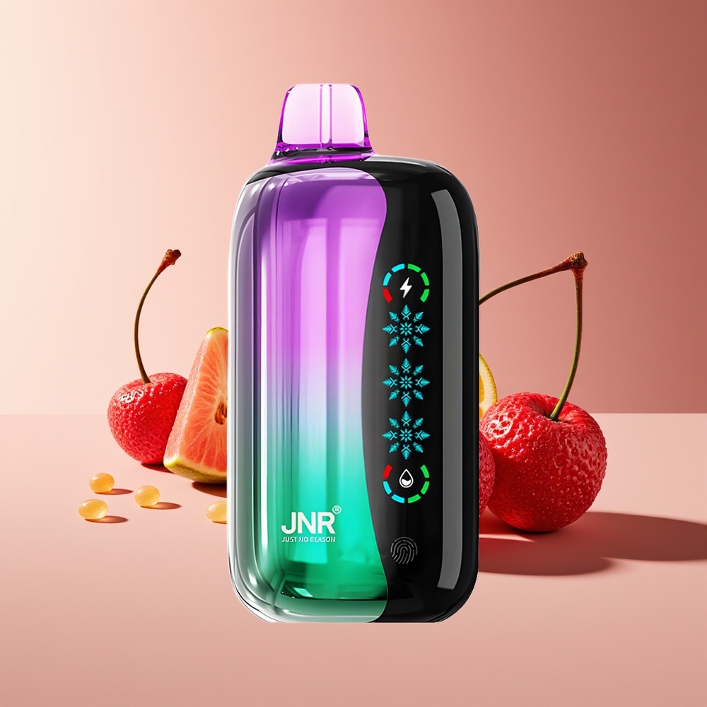 JNR Flex Ice 21000 Caladas Pantalla Táctil Gomitas de Cereza Ácida