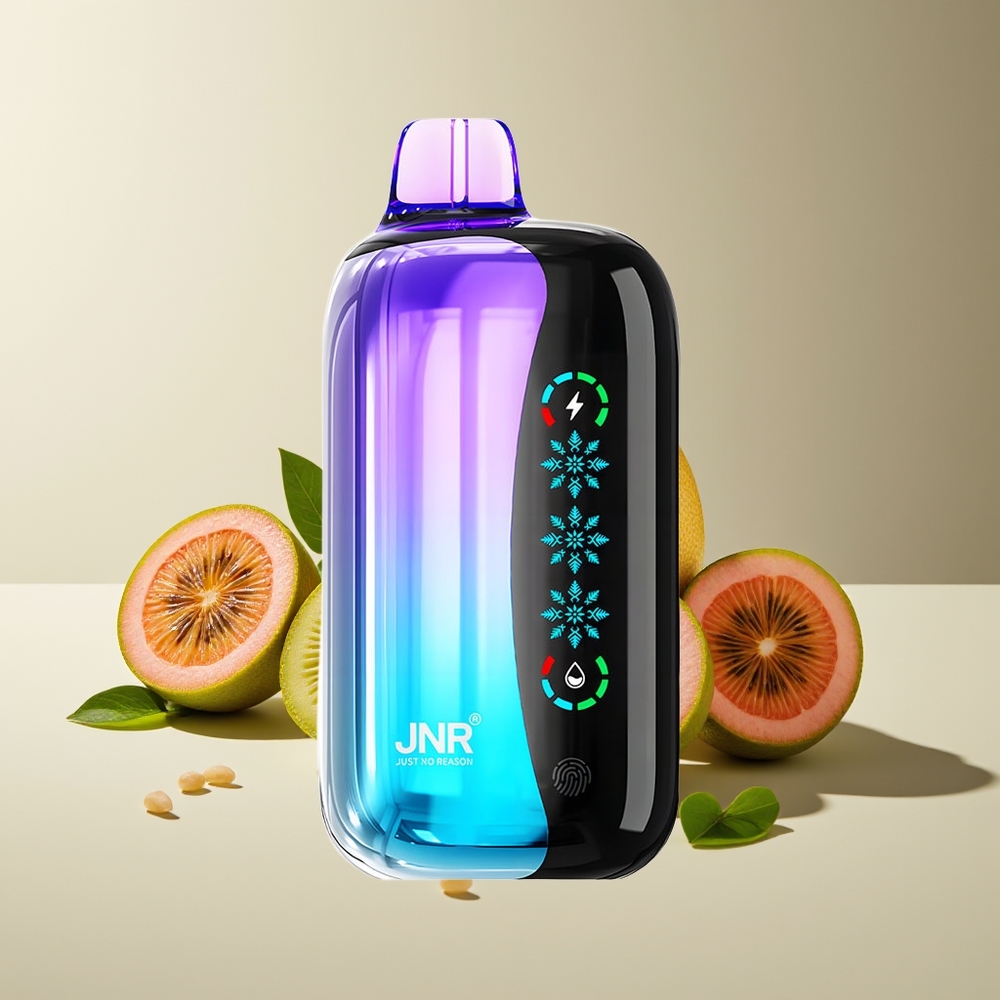 JNR Flex Ice 21000 Puffs Pantalla Táctil Ajustable de Hielo Kiwi Maracuyá Guayaba