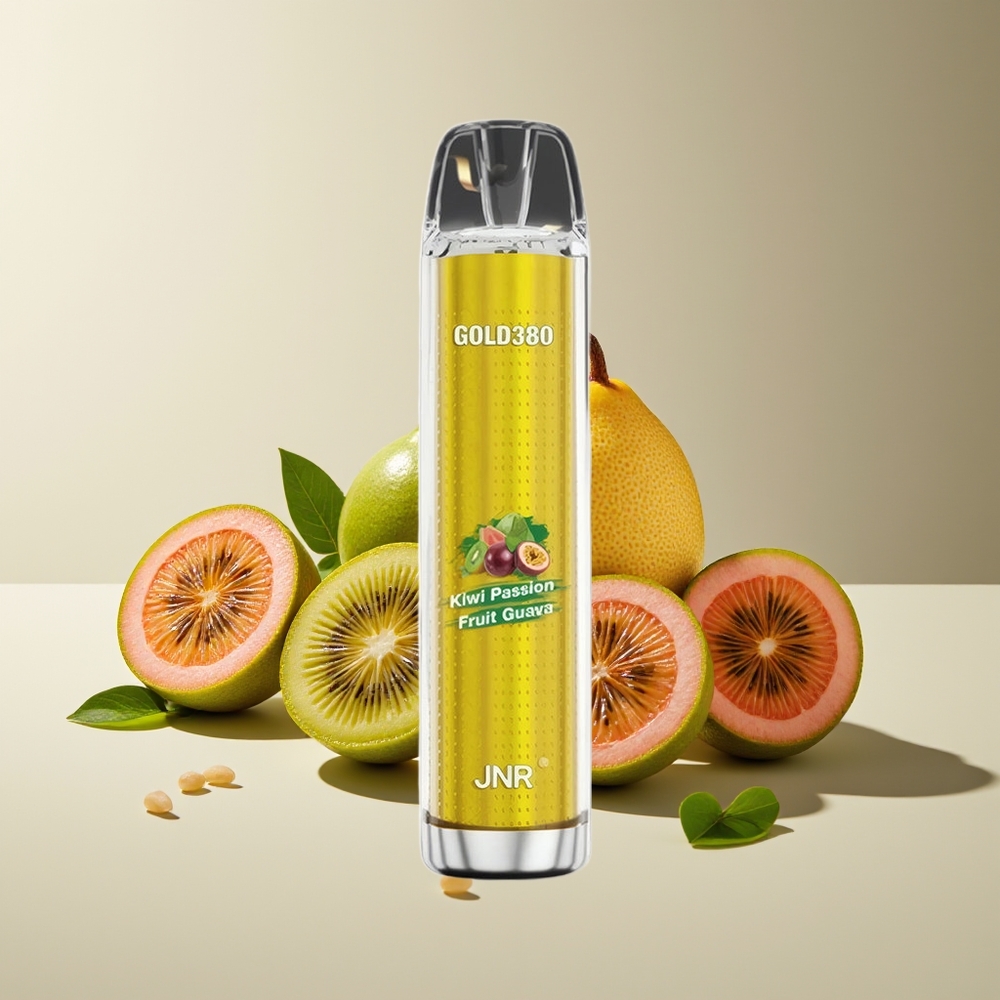 JNR Glod380 6000 Puffs 1500mAh 13ml Malla Kiwi Maracuyá Guayaba