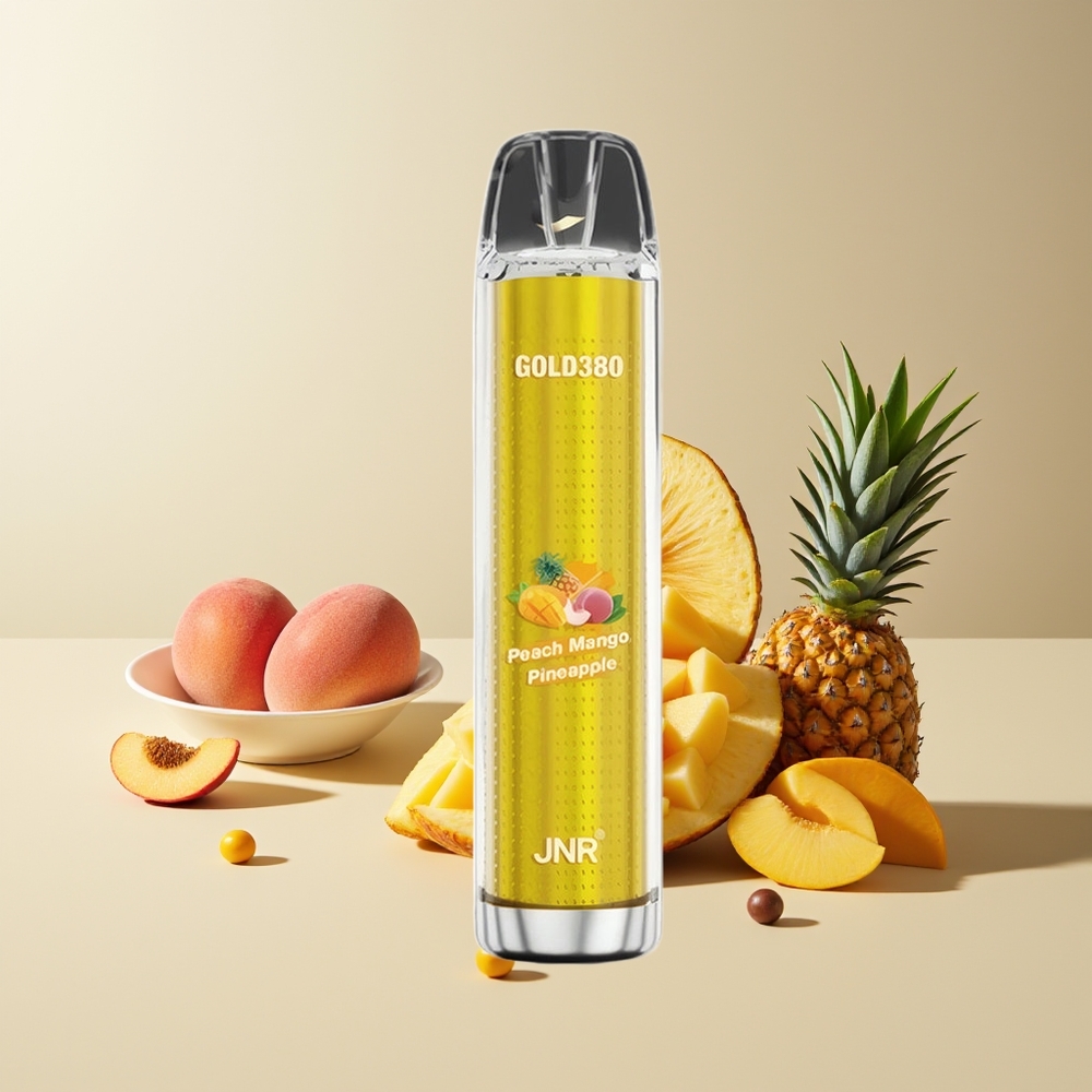 JNR Glod380 6000 Puffs 1500mAh 1.0ohm 13ml Durazno Mango Piña
