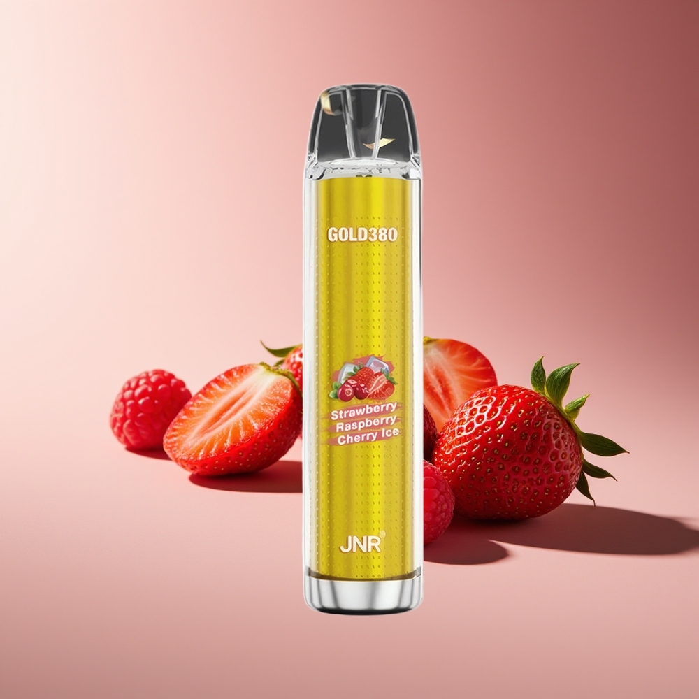 JNR Glod380 6000 Puffs 1500mAh 1.0ohm 13ml Fresa Frambuesa