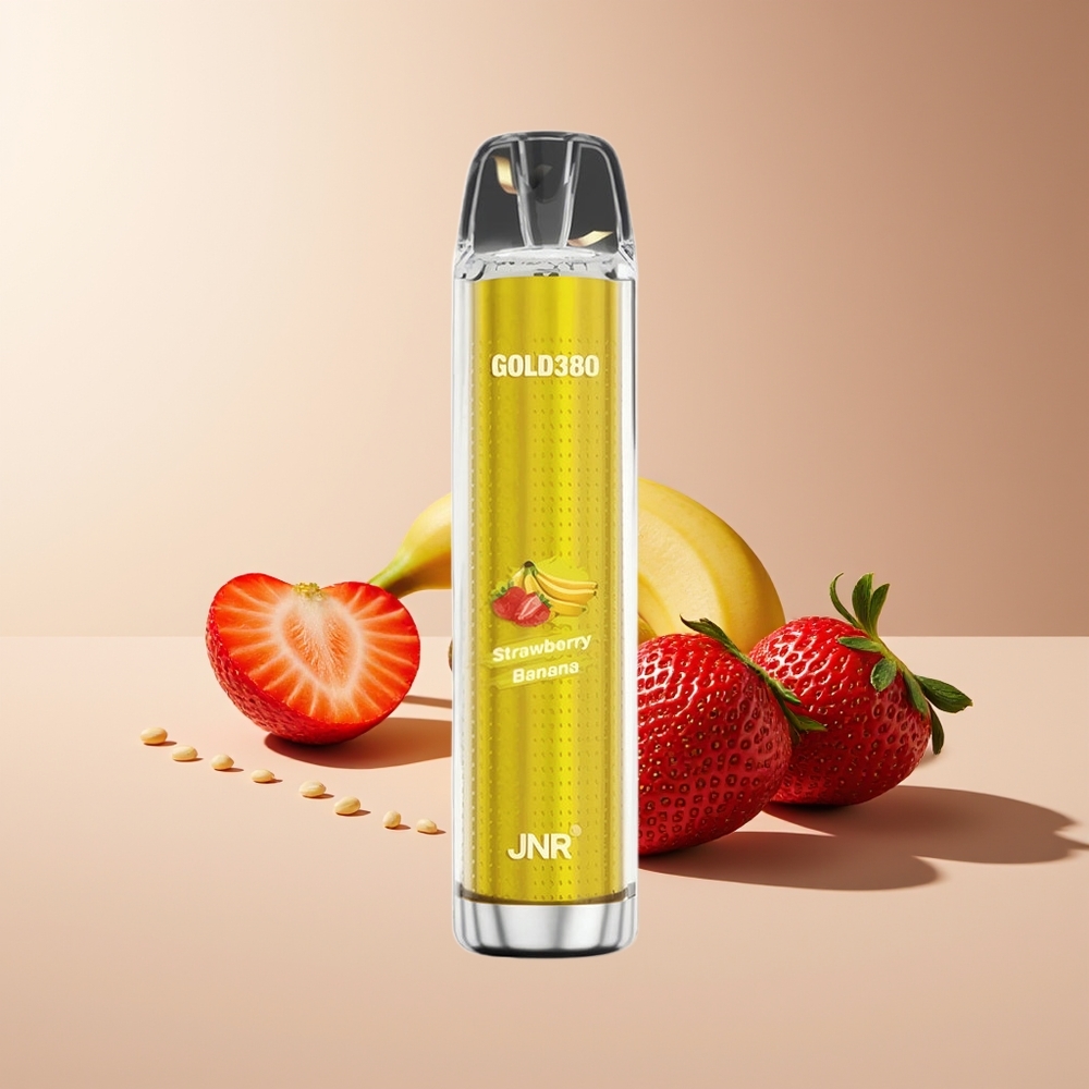 JNR Glod380 6000 Puffs 1500mAh 1.0ohm Fresa Plátano