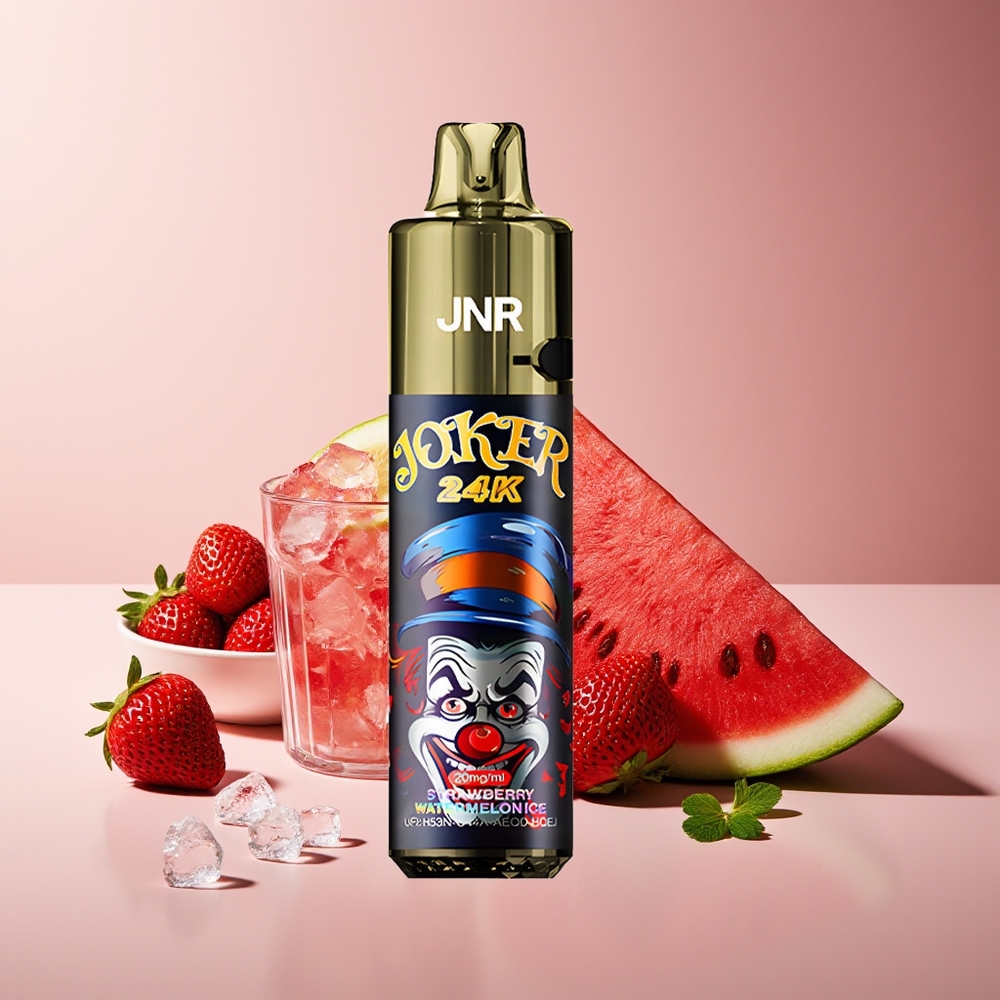JNR Joker 24000 Puffs Recargable 2+10ml Fresa Sandía Hielo