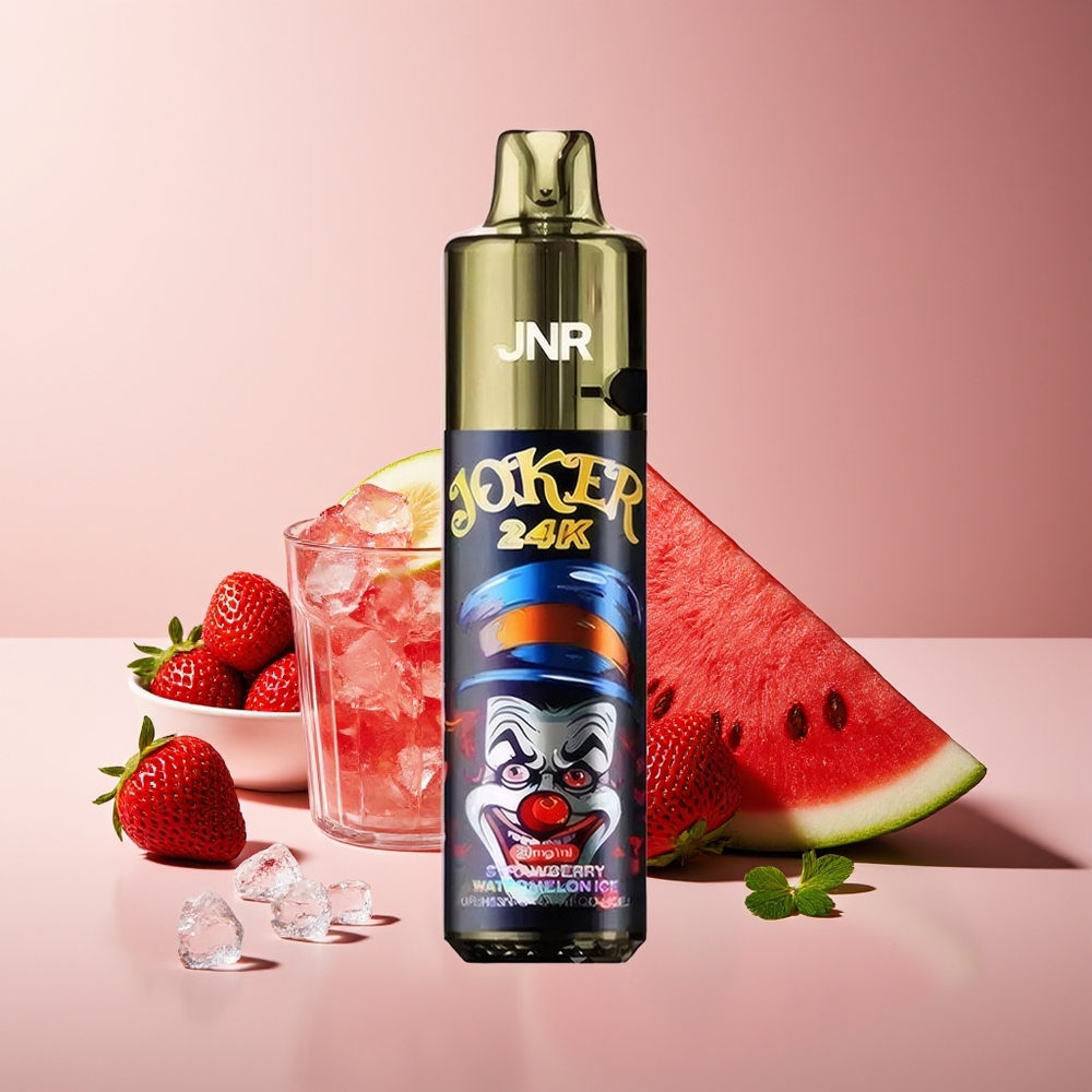 JNR Joker 24000 Puffs Recargable 2+10ml Fresa Sandía Hielo