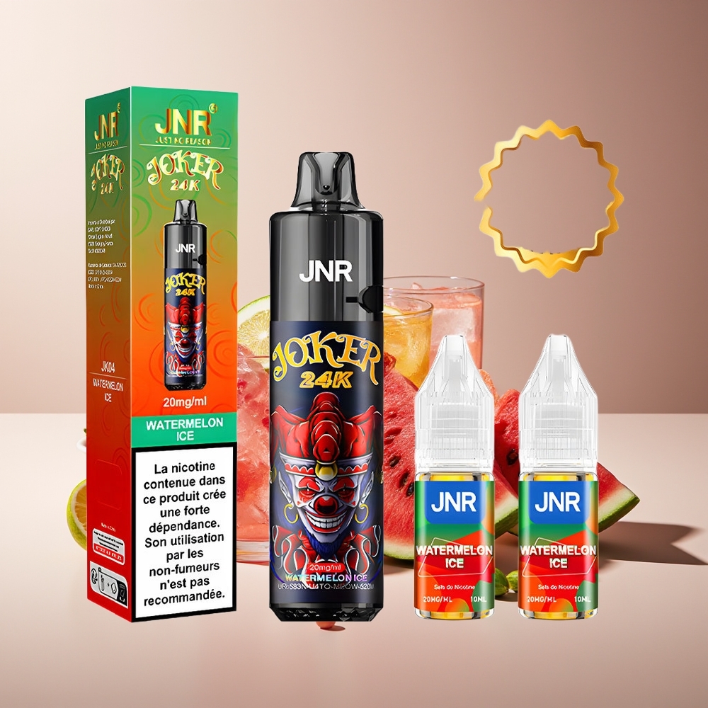 JNR Joker 24K 24000 Puffs Recargable Sandía Helada
