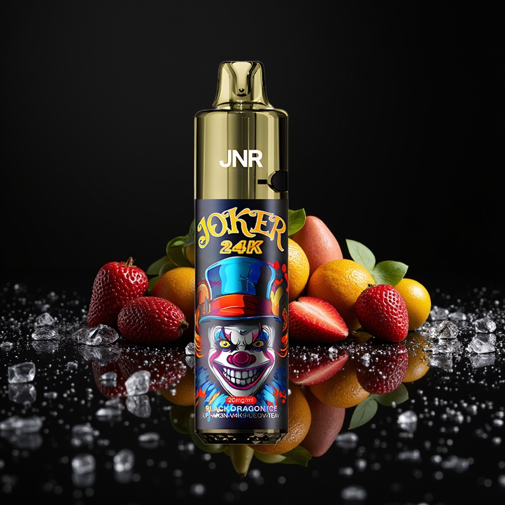 JNR Joker 24K Bocadillos Recargables Dragón Negro Hielo