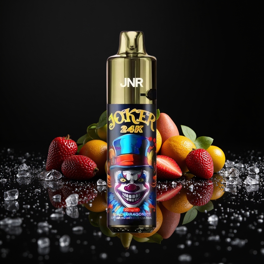 JNR Joker 24K Bocadillos Recargables Dragón Negro Hielo