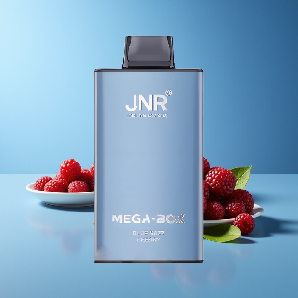 JNR Mega Box 25000 Bocadas Dual Mesh Carga Rápida Blue Razz Cereza