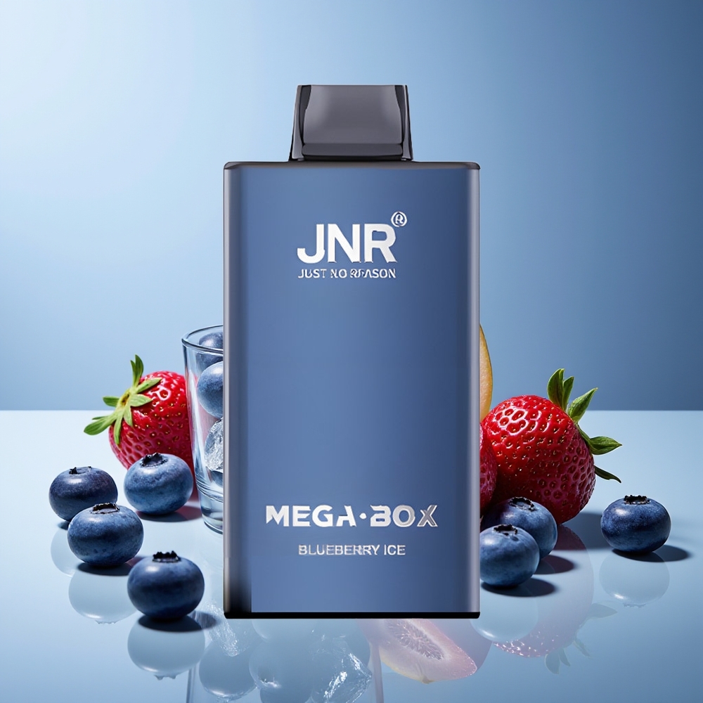 JNR Mega Box 25000 Bocados Doble Malla Carga Rápida Arándano Hielo