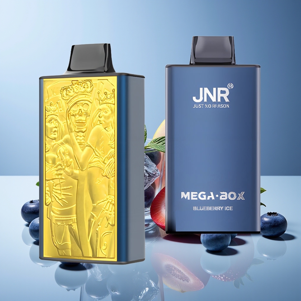 JNR Mega Box 25000 Bocados Doble Malla Carga Rápida Arándano Hielo