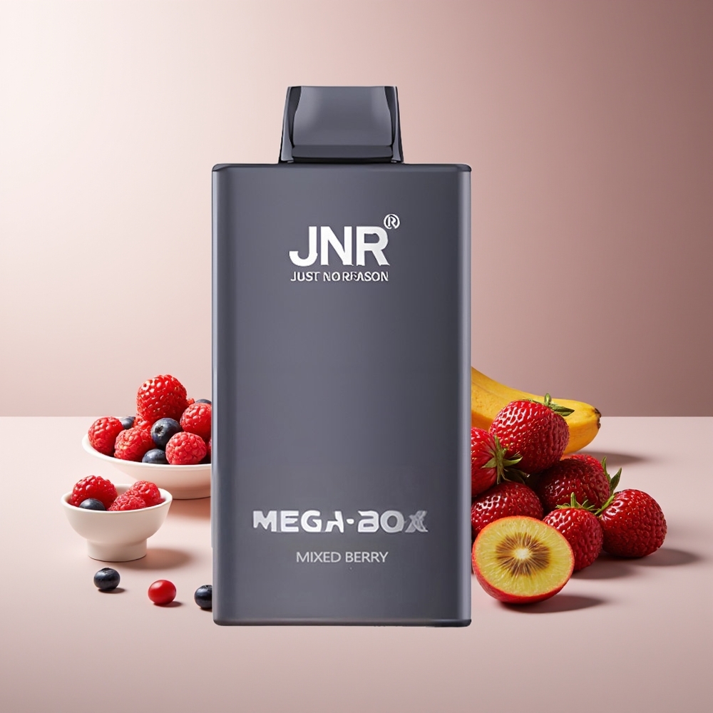 JNR Mega Box 25000 Puffs Carga Rápida Tipo-C Baya Mixta