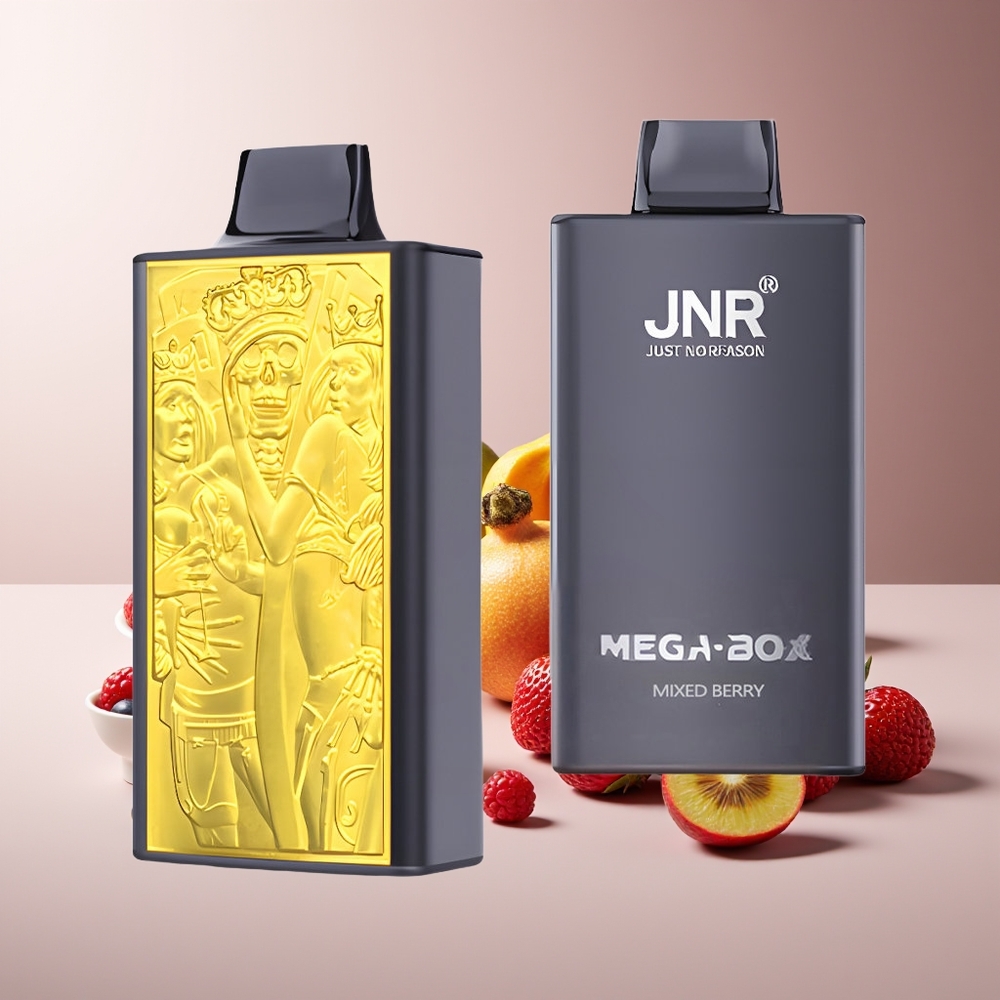 JNR Mega Box 25000 Puffs Carga Rápida Tipo-C Baya Mixta
