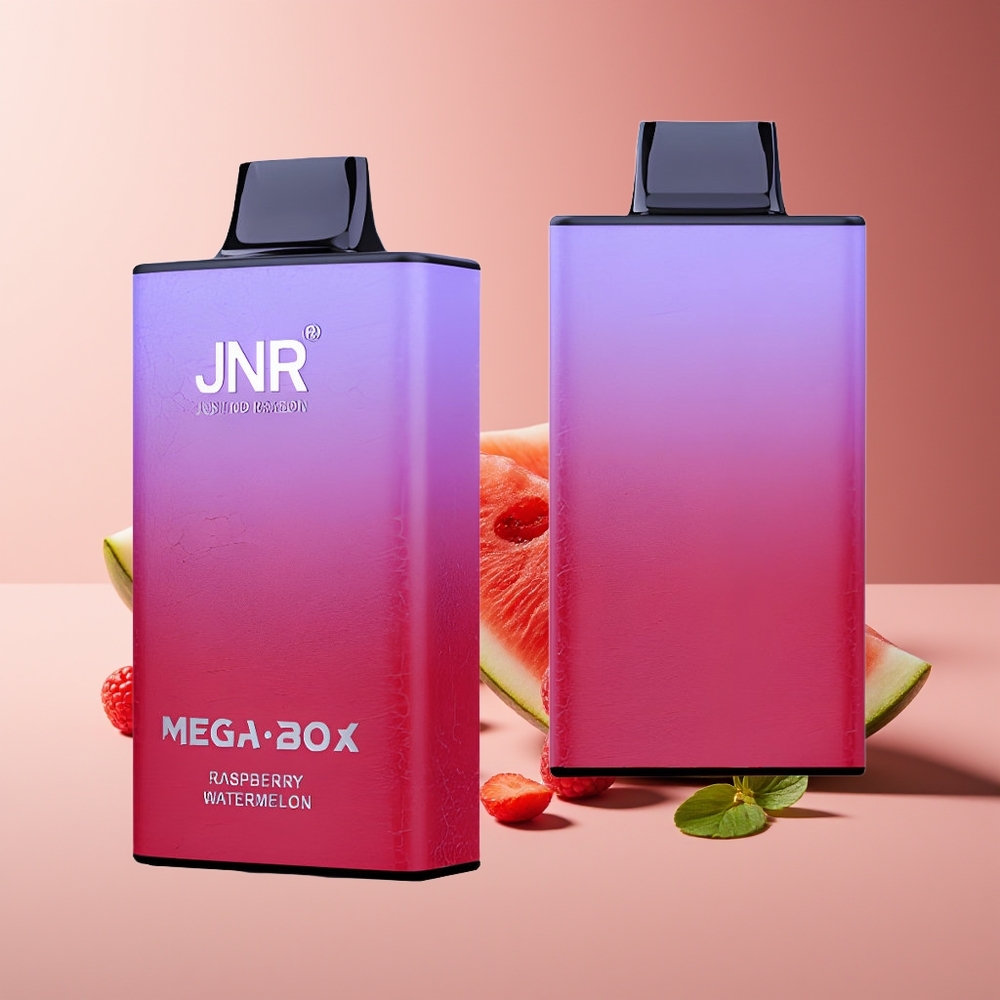 JNR Mega Box 25000 Puffs Carga Rápida Type-C Frambuesa Sandía