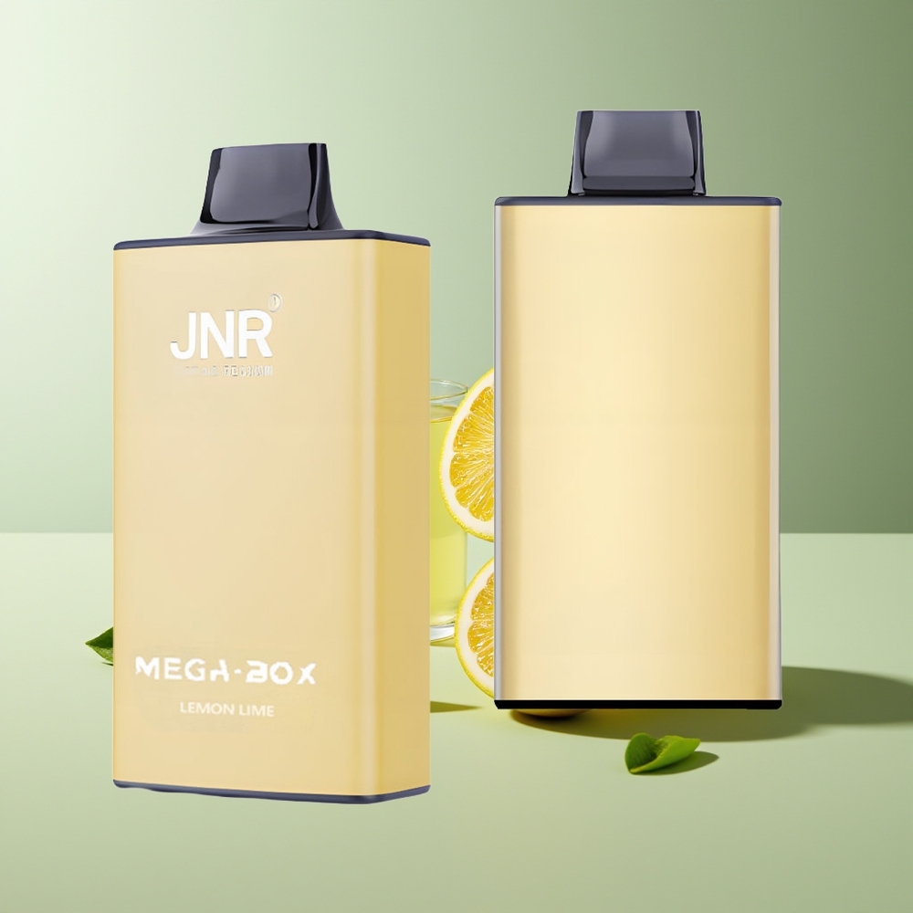 JNR Mega Box 25000 Puffs Dual Mesh Carga Rápida Lima & Limón
