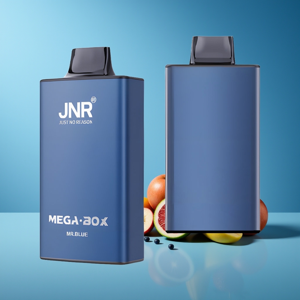 JNR Mega Box 25000 Puffs Dual Mesh Carga Rápida Mr Azul