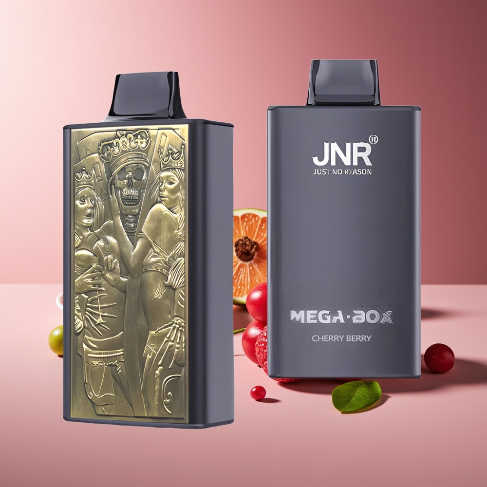 JNR Mega Box 25000 Puffs Dual Mesh Cereza Baya