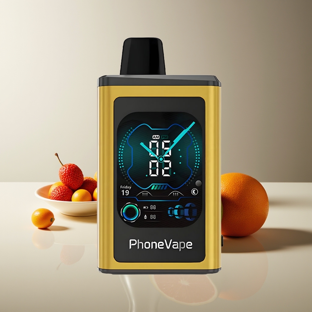 JNR PhoneVape 30000 caladas Batería Recargable 850mAh Tipo-C Turbo Modo Ajustable