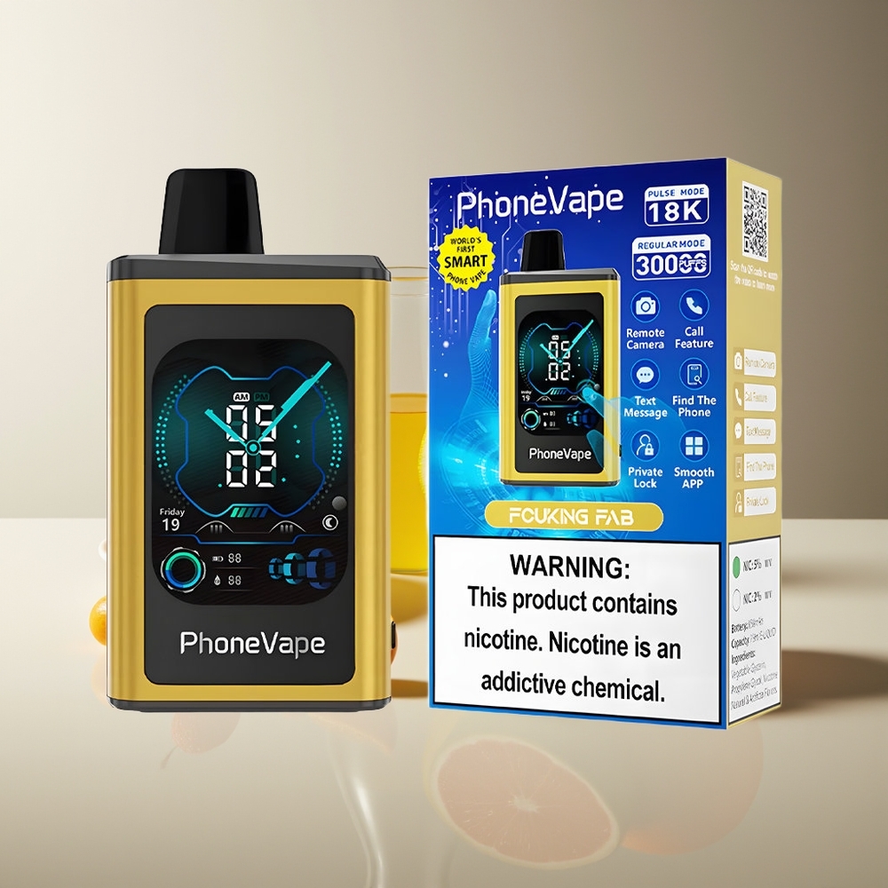 JNR PhoneVape 30000 caladas Batería Recargable 850mAh Tipo-C Turbo Modo Ajustable