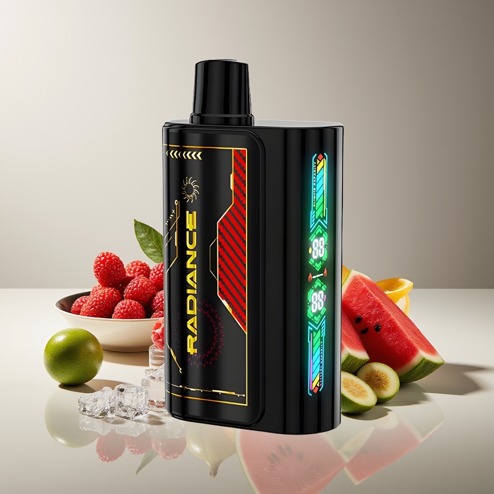 JNR Radiance 31000 Puffs Pantalla Inteligente Doble Malla Sandía Helada