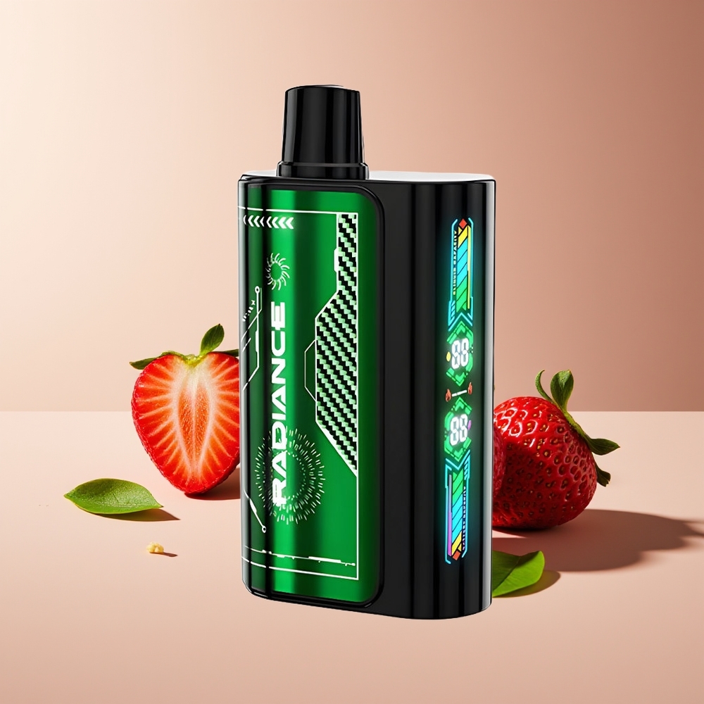 JNR Radiance 31000 Puffs Pantalla Inteligente Fresa Kiwi