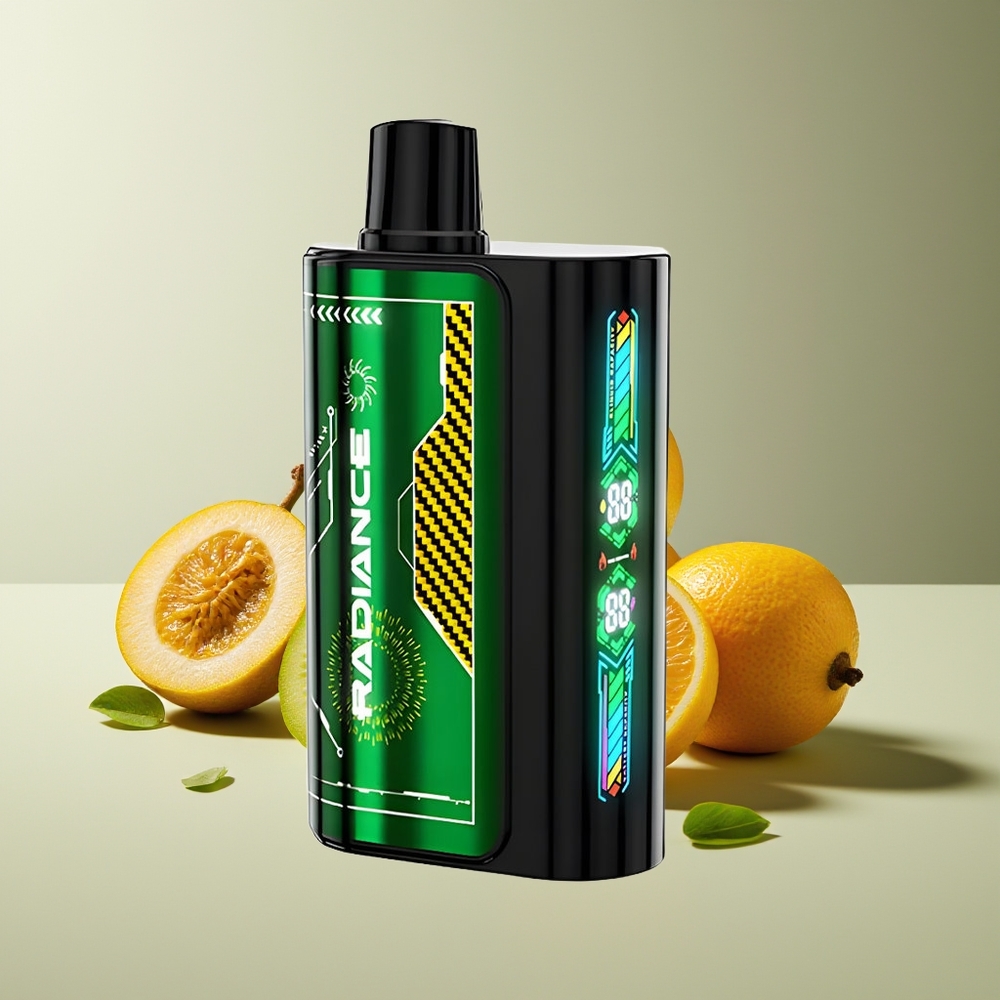 JNR Radiance 31000 Puffs Pantalla Inteligente Maracuyá Kiwi