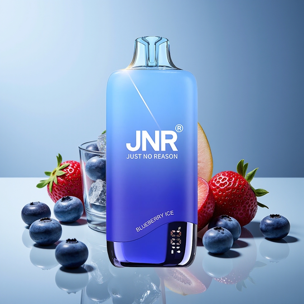 JNR Rainbow 10500 Puffs 18ml 0.8ohm Arándano Hielo