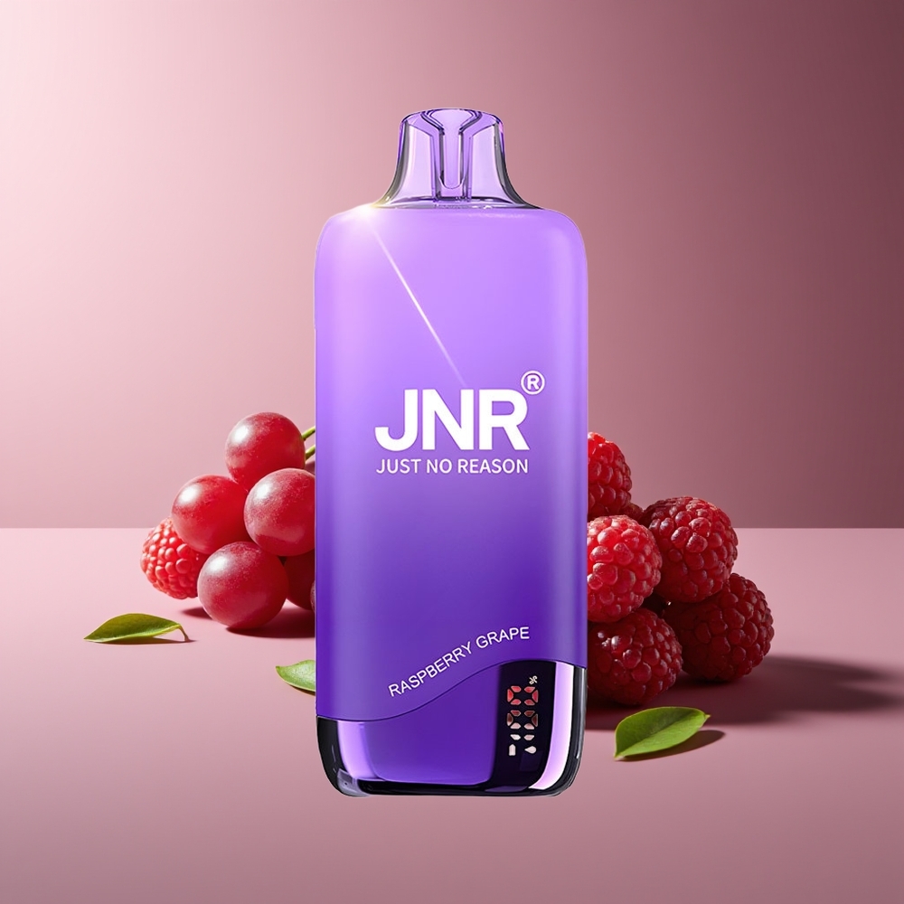 JNR Rainbow 10500 Puffs 18ml 0.8ohm Frambuesa Uva Disposable Vape