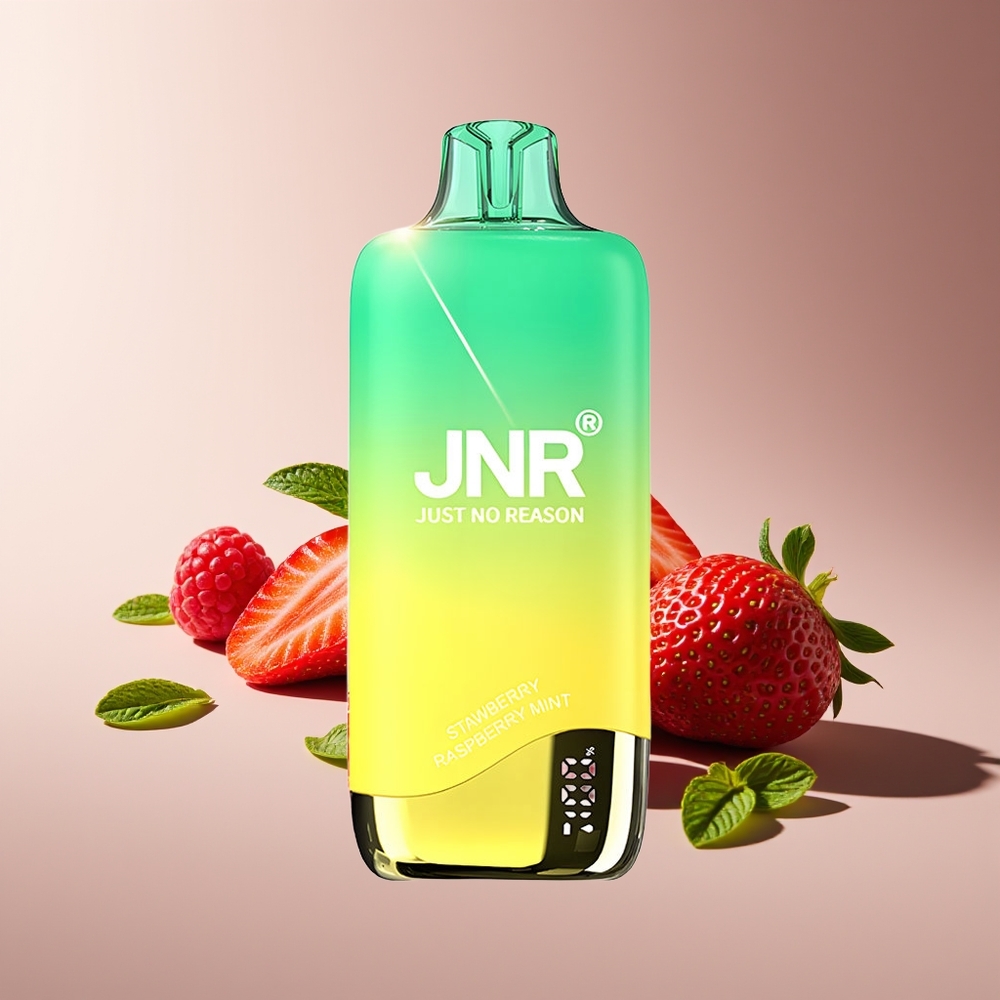 JNR Rainbow 10500 Puffs 600mAh 0.8ohm Malla Fresa Frambuesa Menta
