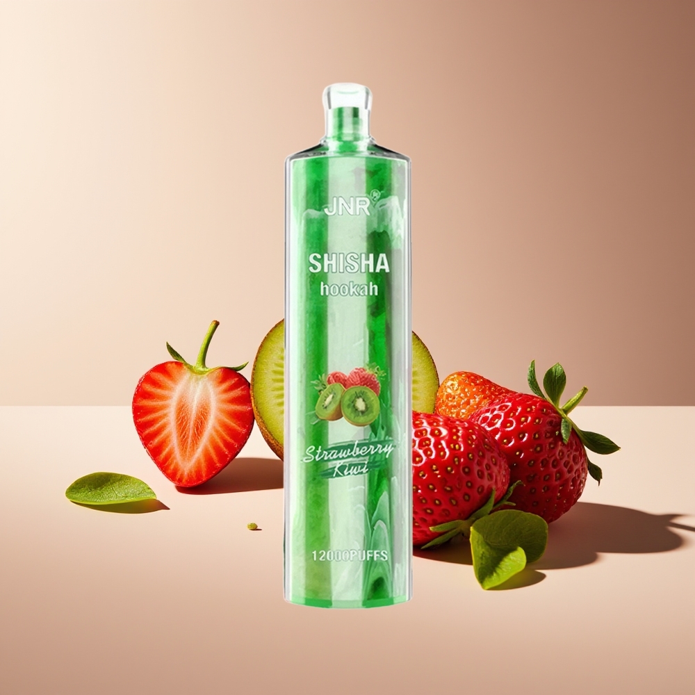 JNR Shisha Hookah 12000 Puffs 24ml 750mAh Fresa Kiwi