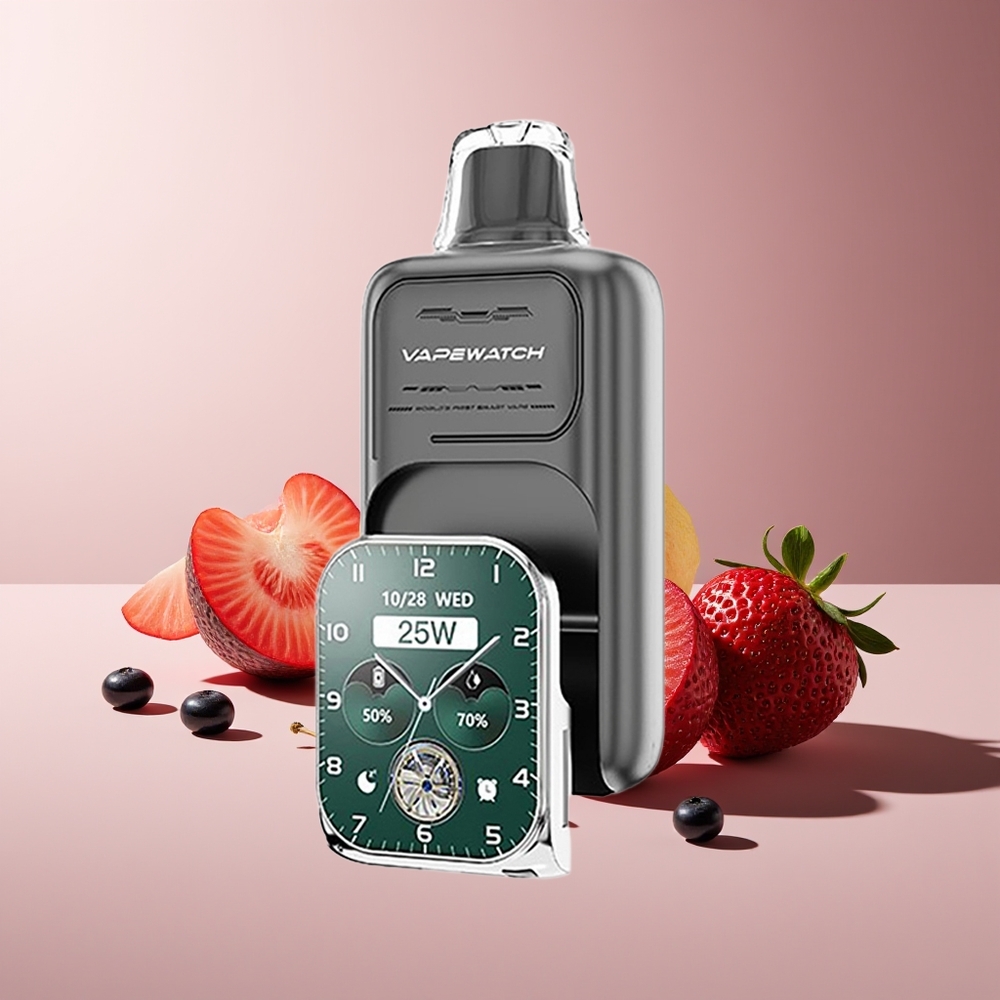 JNR VapeWatch 30000 Puffs Carga Rápida Tipo-C Batería 1000mAh Triple Baya
