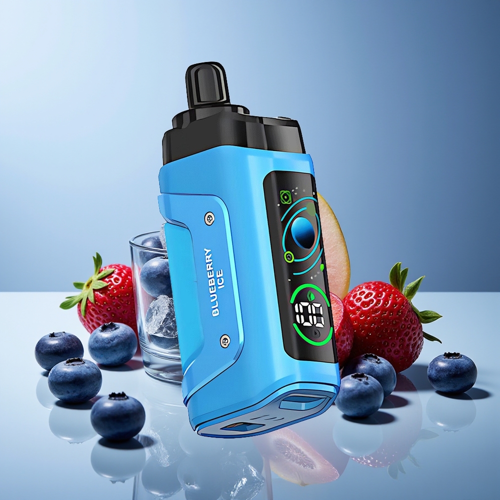 Razz Bar 45000 Bocadas Vape Desechable Ajustable Arándano Hielo