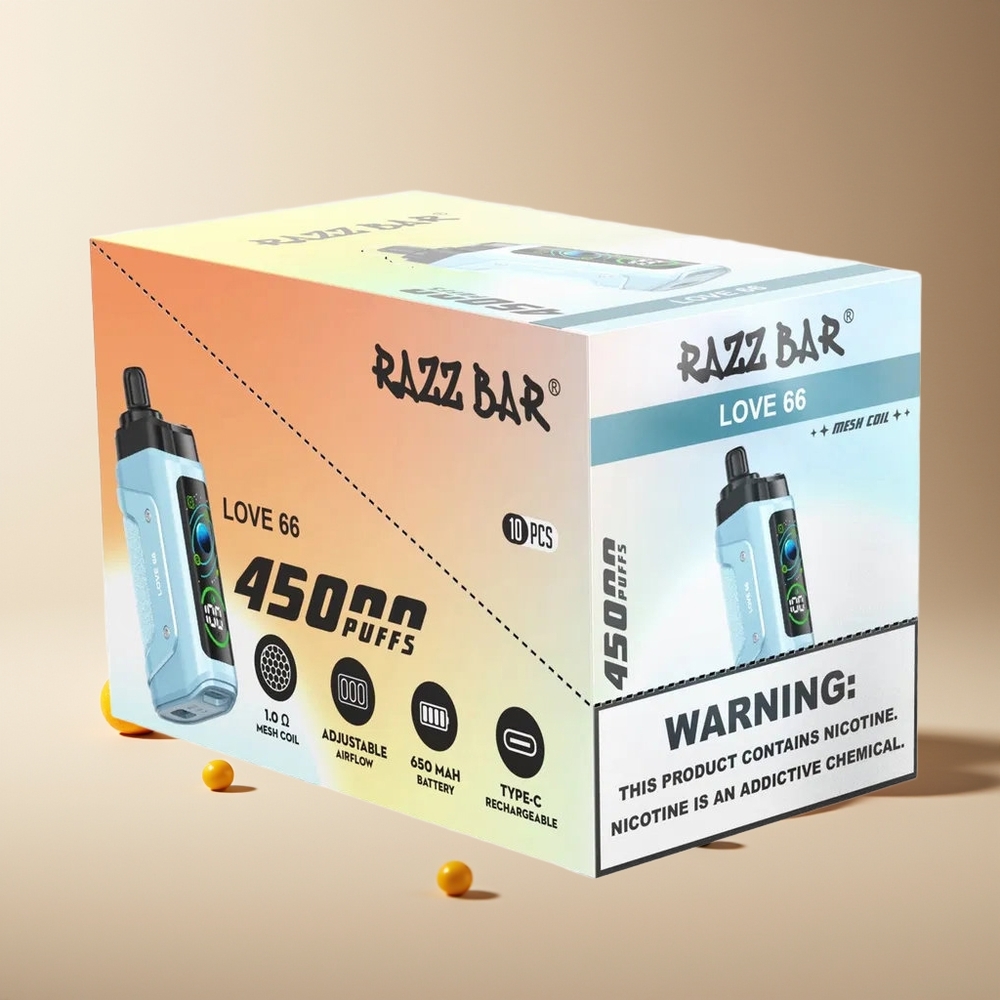 Razz Bar 45000 Puffs Ajustable Amor 66