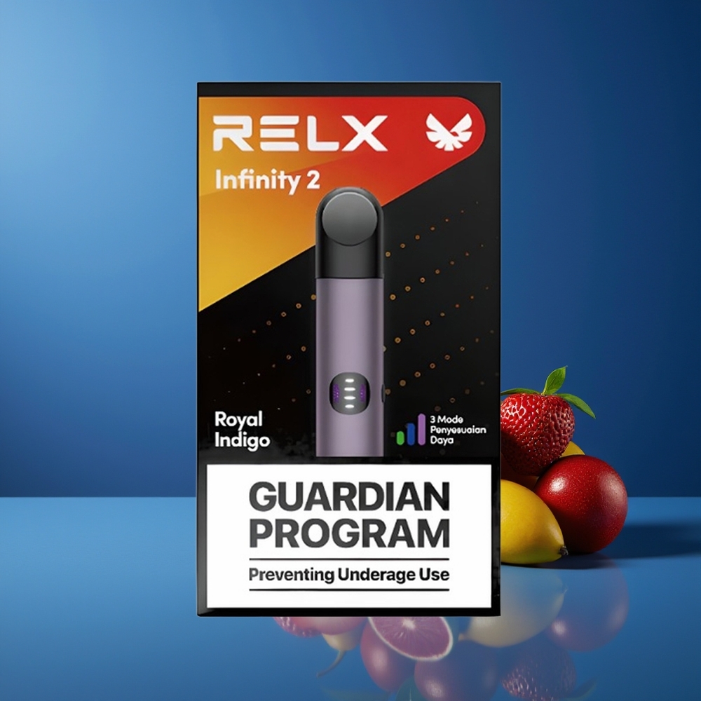 Relx Infinito 2 650 Bocanadas Diseño Metálico Royalíndigo
