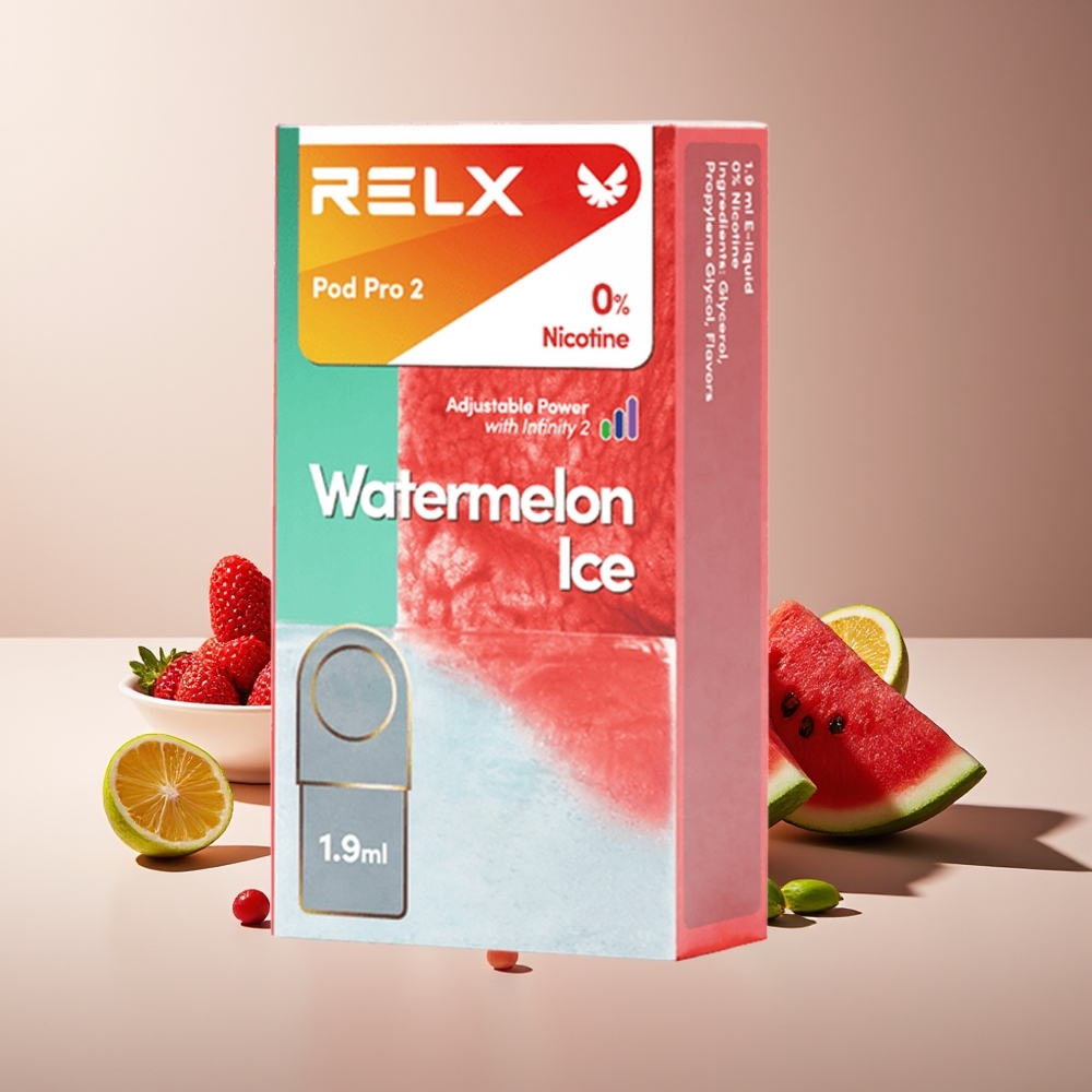 Relx Pod Pro 2 600 Bocanadas 1.9ml 3 Modos Sandía Helada