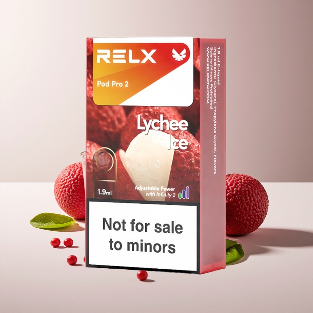 Relx Pod Pro 2 600 Caladas 1.9ml 3 Modos Lichi Hielo