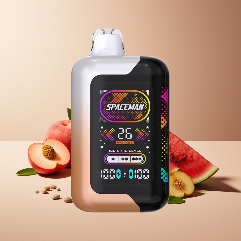 SMOK SPACEMAN SP40000 2 Bocas 1000mAh 20ml Durazno Jugoso y Sandía